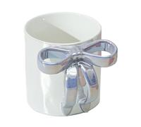 Bicchiere da tè in ceramica estetica con manico con impugnatura ergonomica, tazze da caffè in ceramica con manico dorato, tazza in ceramica con manico grande, multiuso per bevande al latte e cacao
