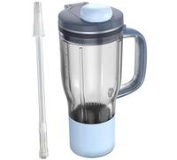 Bicchiere da viaggio per frullatore personale Ninja BlendBoss, tazza di ricambio da 710 ml con coperchio e cannuccia rimovibile, accessori di ricambio serie DB351UK, lavabile in lavastoviglie e senza