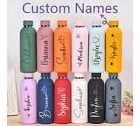 Bicchiere da viaggio personalizzato da 17 once, tazza da viaggio incisa su misura, bicchiere da spiaggia, tazza in acciaio inossidabile, regalo per un weekend tra ragazze, bicchiere inciso al laser, b