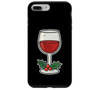Bicchiere da vino con agrifoglio Custodia per iPhone 7 Plus/8 Plus