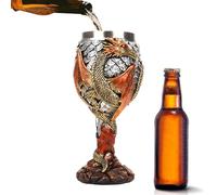 Bicchiere da vino con drago, creativo, sicuro, multiuso, stile medievale | Calici multiuso calici per la raccolta quotidiana di bevande