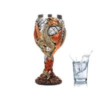 Bicchiere da vino con drago, creativo, sicuro, multiuso, stile medievale | Calici per la decorazione della festa di raccolta