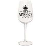 Bicchiere da vino "His Wineness", 420 ml, in confezione regalo