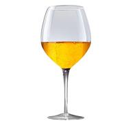 Bicchiere da vino oversize - Goblet - Bicchiere da birra Jumbo | 3,2 l bicchieri decorativi da bar, accessorio da bar - articolo + regalo di compleanno al celibato per adulti, bevitori F