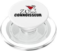 Bicchiere da vino rosso vintage Wine Connoisseur Art PopSockets PopGrip per MagSafe