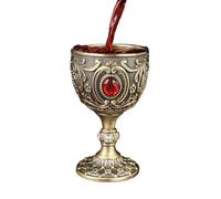 Bicchiere da vino - Stoviglie in metallo europeo retrò - Tazze antiche da 30 ml per vino bianco e distillati - per cocktail, tequila, brandy,sake,bevande,bar, festa,cucina,compleanno,ma