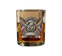 Bicchiere Da Whiskey 250° Anniversario Storico Patriottico 1776-2006