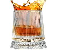 Bicchiere Da Whiskey Bicchiere Trasparente con Rotazione a 360 Gradi