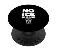 Bicchiere d'acqua No Ice Please Funny Lovers PopSockets PopGrip Adesivo