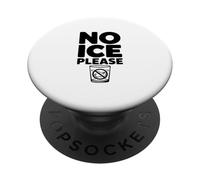 Bicchiere d'acqua No Ice Please Funny Lovers PopSockets PopGrip Adesivo