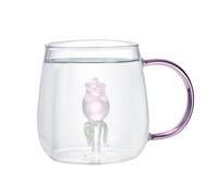 Bicchiere di - Bicchiere alla moda, bicchiere di fragola | Tazze da caffè in multiuso trasparenti, bicchieri estetici, tazza da tè, tazza da desiderio, reg
