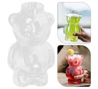 Bicchiere Di Coppette Tazza Latte Macchiato Orso Degli Occhiali