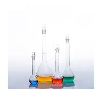 Bicchiere di vetro, Matraccio volumetrico a volume fisso, tappo for bocca di macinazione, vetro trasparente, 5 ml-1000 ml(50ml)