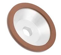 Bicchiere diamantato, 100 mm, grana 180, per smerigliatrice in metallo duro, disco abrasivo, mola diamantata, ideale per falegnami, lavoratori in metallo e fai te