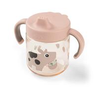 Bicchiere Done by Deer con beccuccio di apprendimento e 2 maniglie