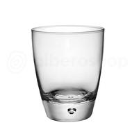 Bicchiere Double Old Fashioned Luna - in Vetro - Doppio Fondo con Goccia - 340 ml - 12 Pezzi