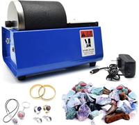 Bicchiere elettrico a forma di roccia con trazione a doppia ruota, a prova di perdite e riduzione del rumore, per lucidare pietre preziose e minerali