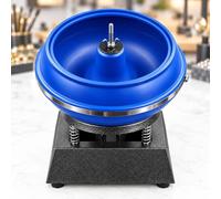 Bicchiere elettrico a vibrazione da 6 litri | Lucidatrice ad ampiezza regolabile for la rimozione della ruggine parti metalliche e finitura precisione(Blue)