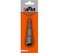 Bicchiere esagonale magnetico singolo con blister, ideale per contenere liquidi e facilitare il trasporto e la conservazione.