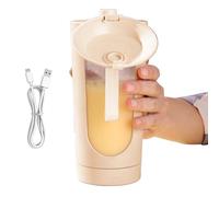 Bicchiere frullatore elettrico | Frullatore per frutta 700 ml ricaricabile tramite USB | Centrifuga elettrica per verdure - per appartamento, cucina, palestre, dormitorio, viaggi d'affari, donne