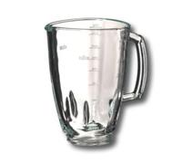 Bicchiere Frullatore in Vetro Multiquick 3 5 4184 4186 MX2050 JB3060 Braun