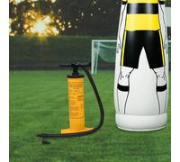Bicchiere gonfiabile per allenatore di calcio, manichino da allenamento