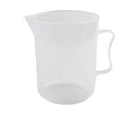 Bicchiere graduato da 250/500/1000/2000/5000 ml, brocca graduata in plastica, bicchiere graduato in plastica trasparente, leggero e riutilizzabile.(1000 ml)