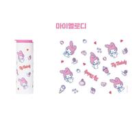 Bicchiere in acciaio inossidabile Sanrio Characters tazza riutilizzabile isol...