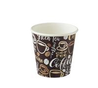 Bicchiere in Carta Coffee Leone - 75 ml - H0729.R (Multicolore Conf. 1000)
