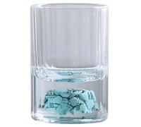 Bicchiere in cristallo DE-35423 - Turchese / 50ml KP35423