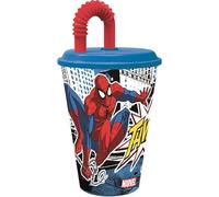 Bicchiere in plastica Bambini Spiderman da 430 ml