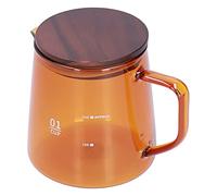 Bicchiere in Vetro Borosilicato per Tè, 300ml Design Leggero (BROWN) | Materiale resistente al calore, durevole, facile da pulire, adatto per tè, caffè