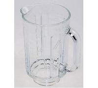 BICCHIERE IN VETRO PER FRULLATORE TERMORESISTENTE ORIGINALE KENWOOD PER PLANETARIE CHEF / MAJOR (VERSIONE AT358 / KAH358GL)