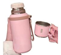 Bicchiere isolato - Miscela di collo sottile, barattolo per bevande Trek Adapt, portabevande con chiusura termica, modulo di trasporto equilibrato nel palmo | per anfiteatro per zona di formazione st