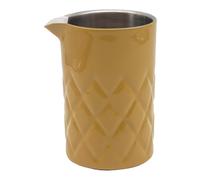 Bicchiere Jigger Iron Doppia Parete Senape Acciaio Inox 600 ml The Bars