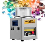 Bicchiere lucidante per gioielli, ad alta velocità, 2000 giri/min, con base magnetica, timer regolabile da 1 a 60 minuti, ideale per gioielli e lucidatura bi-rolling