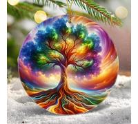 Bicchiere Ornamento Di Natale In Ceramica Tree-1 2Pcs