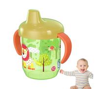 Bicchiere per bambini - a prova di perdite, a prova di perdite, per bambini, per la mezza stagione, per allenatori, per bambini, facile da impugnare, senza BPA, da usare a casa in viaggio,