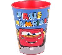 Bicchiere per bambini Cars Disney in plastica riutilizzabile 260 ml BPA Free