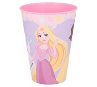Bicchiere per bambini in plastica riutilizzabile da 430 ml di Principesse Disney