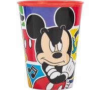 Bicchiere per bambini Topolino Marvel in plastica riutilizzabile 260 ml BPA Free