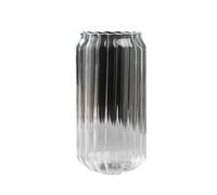 Bicchiere Per Bevande 2 pezzi di tazza vetro a strisce riutilizzabile trasparente bicchiere succo d'acqua birra caffè bicchieri accessori da cucina Per Tè Freddo, Bevande