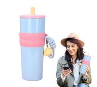 Bicchiere Per Caffè - Caffè Isolato Tobusto | Tazza Da Viaggio In Acciaio | Vacuum A Doppia Parete Isolato Con Coperchio | Tazza Riutilizzabile Per Bevande Calde E Fredde | Magslider Coperchio