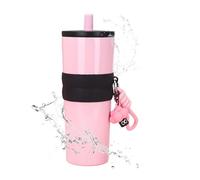 Bicchiere Per Caffè - Caffè Isolato Tobusto | Tazza Da Viaggio In Acciaio | Vacuum A Doppia Parete Isolato Con Coperchio | Tazza Riutilizzabile Per Bevande Calde E Fredde | Magslider Coperchio