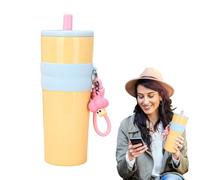 Bicchiere Per Caffè - Caffè Isolato Tobusto | Tazza Da Viaggio In Acciaio | Vacuum A Doppia Parete Isolato Con Coperchio | Tazza Riutilizzabile Per Bevande Calde E Fredde | Magslider Coperchio