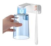 Bicchiere per collutorio - Portaspazzolino magnetico autoadesivo, per il risciacquo della bocca, per bagno, bagno, bagno, casa, appartamento, dormitorio, ufficio, hotel, viaggi, campeggio, famiglia