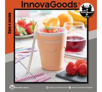 Bicchiere per fare ghiaccio gelati e granite con ricette