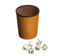 Bicchiere per i Drghi - Braun - 9cm - Con 6 Cubo