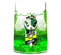 Bicchiere per liquidi isolato a doppia parete con glitter Harry Potter Serpeverd