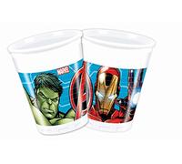 Procos- Bicchiere Plastica 200 Ml Avengers Mighty, Multicolore, 1 Unità (Confezione da 1), 5PR87964